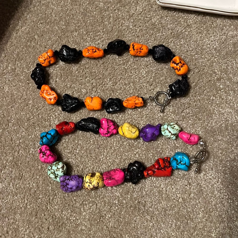 Chunky necklaces